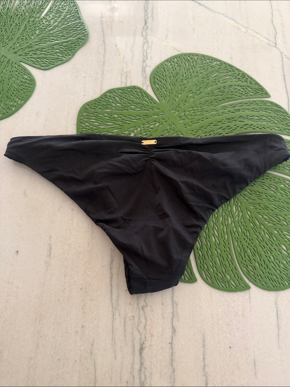 Beach Bunny Black Bikini Bottom New